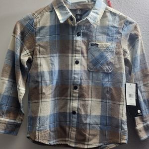 Volcom Boys Button Up Shirt